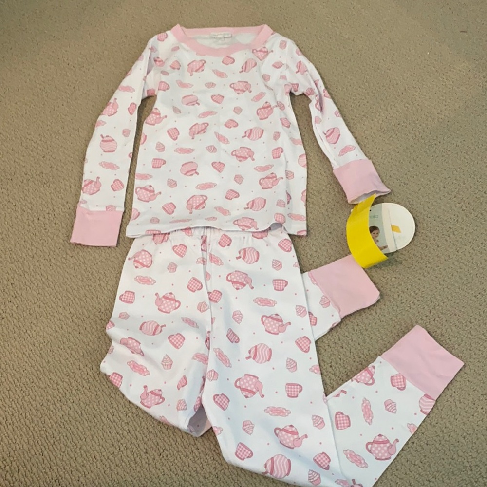 NWT MAGNOLIA BABY PIMA PJS SIZE 5